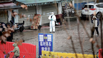 seafood Market associated with an outbreak of pneumonia caused by a new strain of coronavirus in Wuhan, Hubei province, China