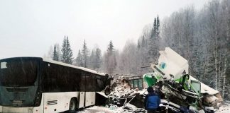 29 people were injured in collision between bus and truck in Kuzbass