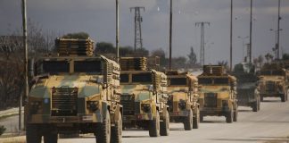 A military source denied the information that videoconferencing stopped a Turkish convoy in Idlib