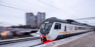 A train hit a person on the Ryazan direction MZHD