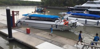 Criminal case initiated on the fact of collision of boats in Thailand