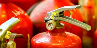 Fire engulfed a hangar in the South-West of the capital