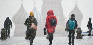 Muscovites warned of sleet and gusty winds