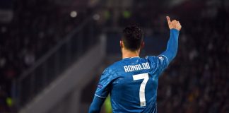 Ronaldo came in third place in the history of the number of goals