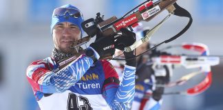 Russian Loginov won the sprint at the world Cup biathlon