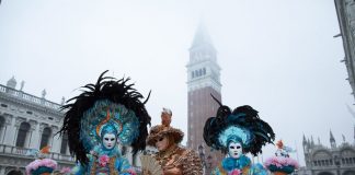 The carnival of Venice was completed early due to coronavirus