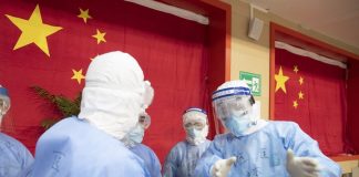 The number of patients with coronavirus in Hubei was close to 55 thousand