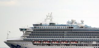 Tourists on a cruise ship in Japan will stay in quarantine for two weeks