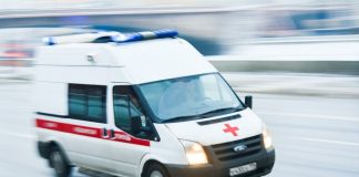 Two people were injured in a traffic accident in southern Moscow