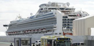 Two Russians came down with the liner Diamond Princess in Japan