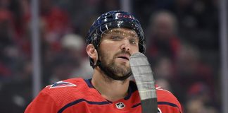 Washer Ovechkin was recognized as the best in NHL history