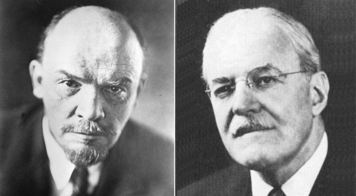 As a future CIA chief Allen DULLES met with Lenin