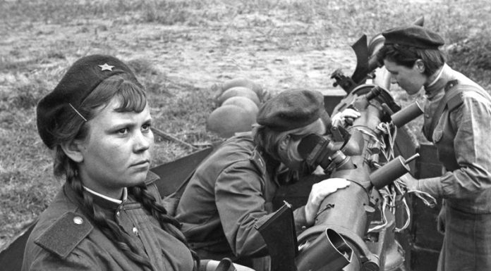 As SMERSH was looking for enemies among the women of the red army