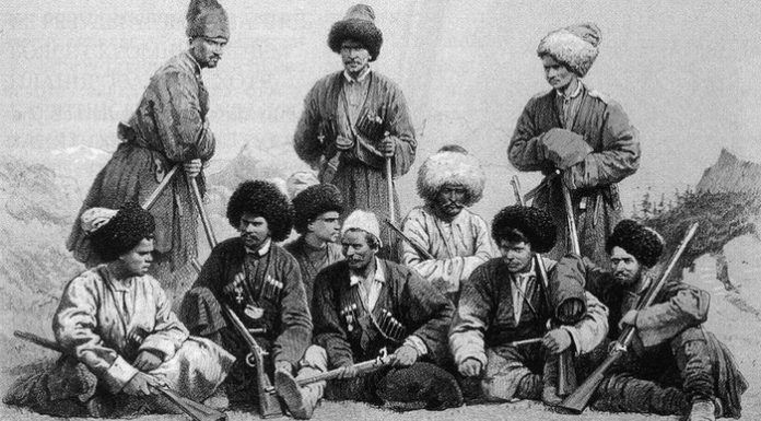 As the Cossacks-immigrants fought for the Turks in the Crimean war