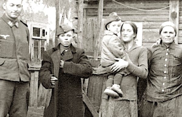 In the USSR there were children born from German occupation