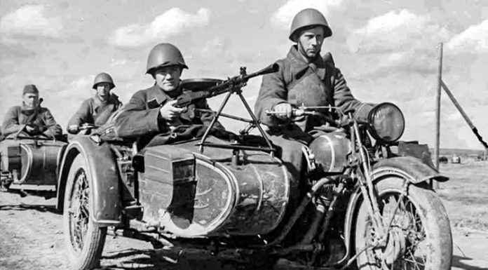 M-72: as the Soviet Union before the war, stole a German motorcycle BMW