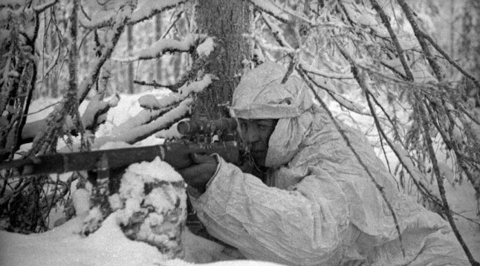 Snipers-"cuckoo" on Winter warfare: why are they so afraid of red