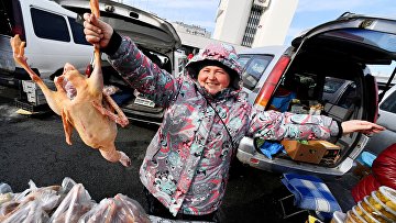 food fair in Vladivostok