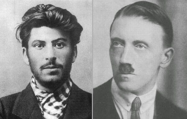 Stalin lived in Vienna next to Hitler