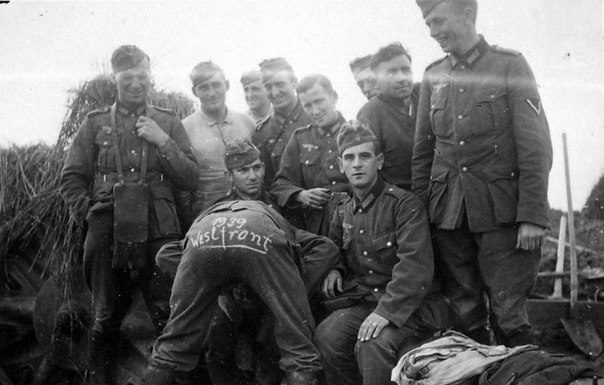 What are the habits of the soldiers of the Wehrmacht surprised the red Army soldiers