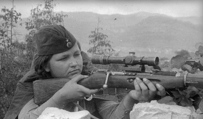 Why the Germans lost the "war of snipers" to the soldiers of the red Army