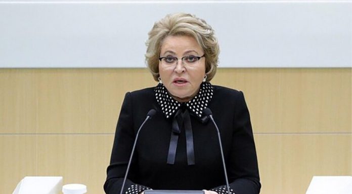 Matviyenko told a joke about missing during the regime of isolation