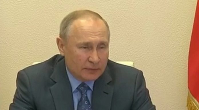 Putin said that it was a very tense situation at the meeting with the government