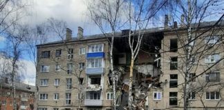 SK checks on the fact of a gas explosion in a house in Orekhovo-Zuyevo