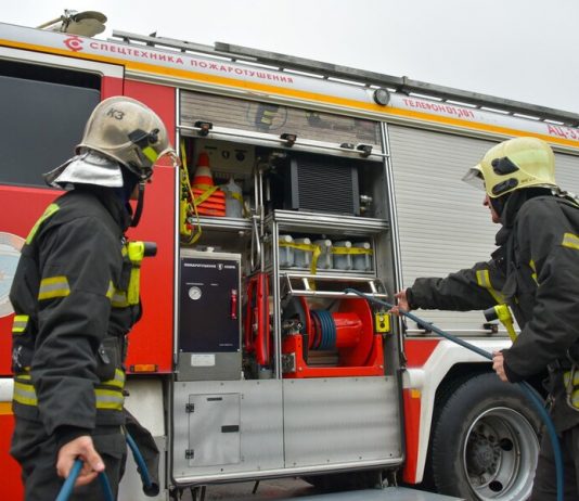 The man died in a house fire in Western Moscow