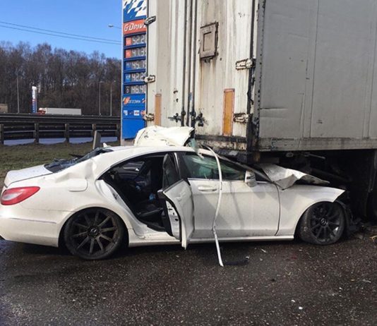 Three people were killed in a road accident on the Simferopol highway